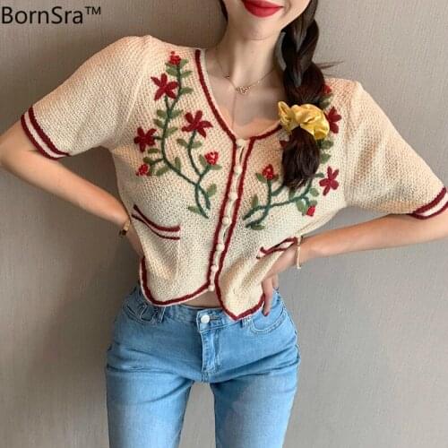 Bornsra Women's Knitted Cardigans