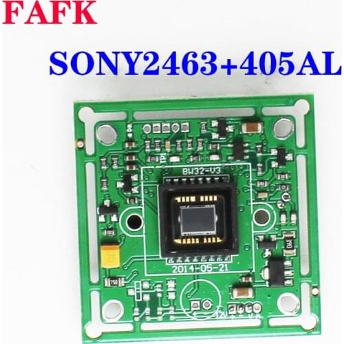 Black and white CCD camera chip SONY2436+405AL home security surveillance camera movement