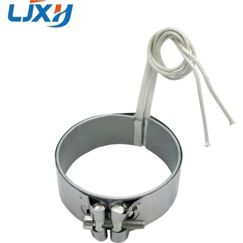 LJXH Band Heaters AC220V/110V/380V Wattage 350W/400W/420W/550W Line Connector Stainless Band Heater 75x50mm/75x55mm/75x60mm