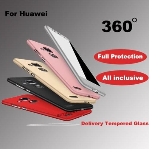 Shockproof Hard Case For Huawei Honor 20i P smart Z Y9 prime Y5 2019 8S 9S Y7 prime 2019 360 Degree Full Cover Cases With Glass