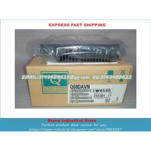 Q Series PLC Q68DAVN Analog Output Module New In Boxed