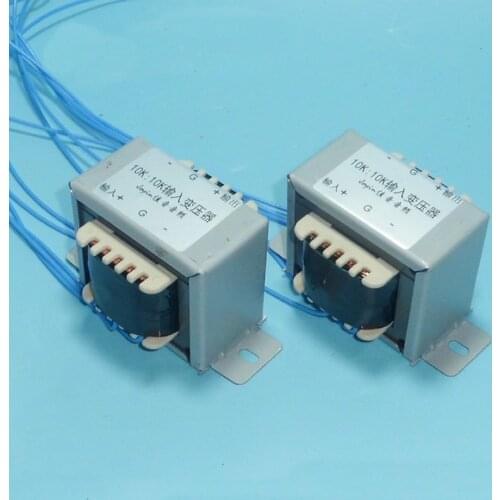 R17 Almighty 10K: 10K single-ended RCA balanced XLR conversion audio front stage input isolation transformer 20Hz ~ 70KHz -0.1dB