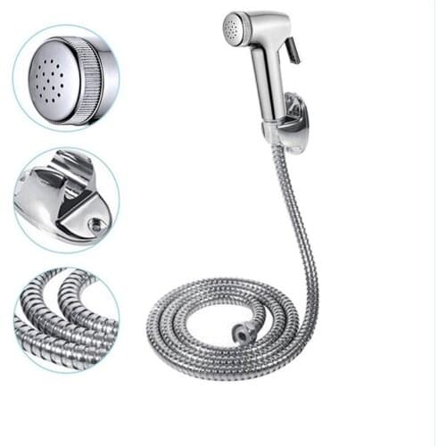 Handheld Toilet Bidet Faucet Sprayer Stainless Steel Hose For Car Bathroom Pet Self Cleaning Shower Sprayer Home Accessories
