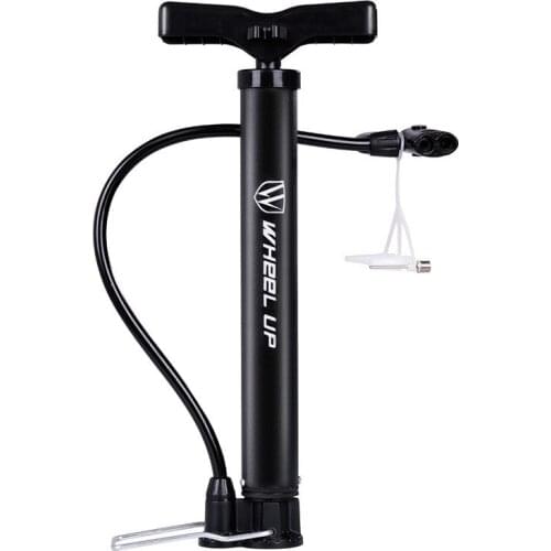 Hand Air Mini Pump With Gauge Cycle Bicycle Duty Floor Standing Bike Tyre