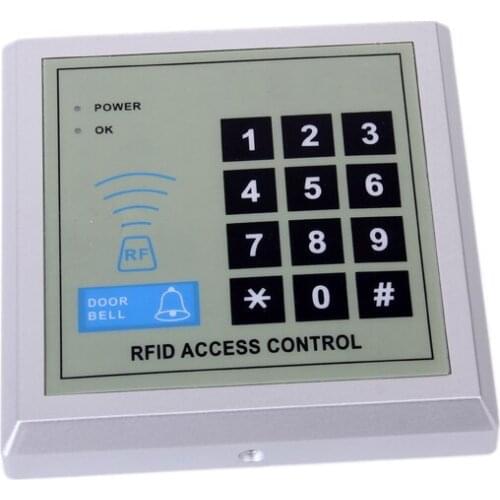 500 Cards RFID Door Gate Lock Proximity Entry Access Control System + 10 Keyfobs