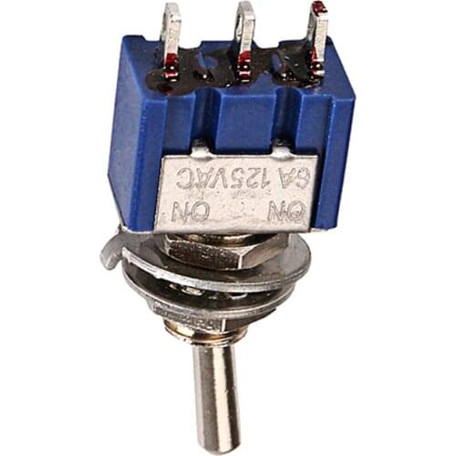 Replacement On-On 2 Way SPDT Mini Toggle Switch For Electric Guitar Bass