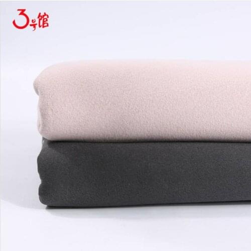 Good Quality Thick Polyester / Cotton Hoodie Polyester Fleece Fabric By Meters For Sewing Sweatshirt 50*185cm/Piece K302890