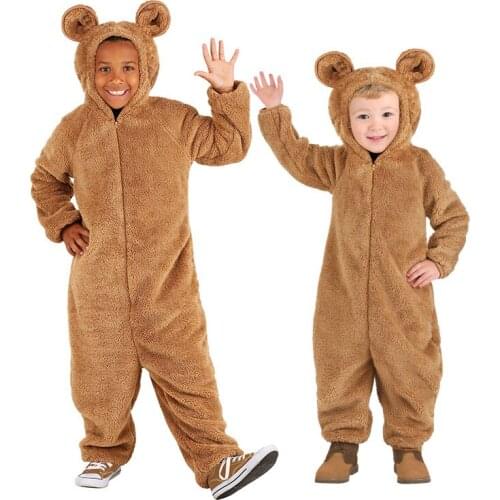 Halloween TV Shows Baby Kid Animal Pet Leisure Wear Toy Poodle Teddy Bear Cosplay Costume Warm Comfortable Baby climbing clothes