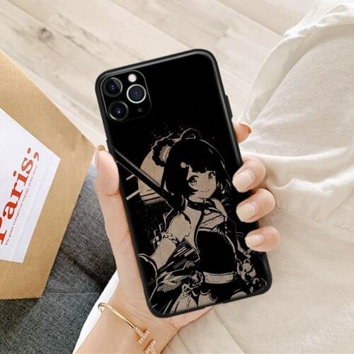 Genshin Impact Vintage Xianling silicone Phone Case FOR iPhone Se 6 6s 7 8 Plus X Xr Xs 11 12 Mini Pro Max Glass Cover Shell