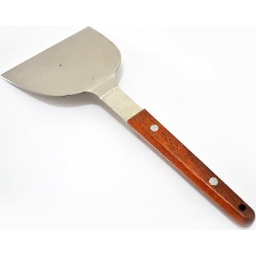 Pizza shovel stainless steel iron plate cooking shovel hand fried rice fried noodles Japanese style teppanyaki kitchen tool