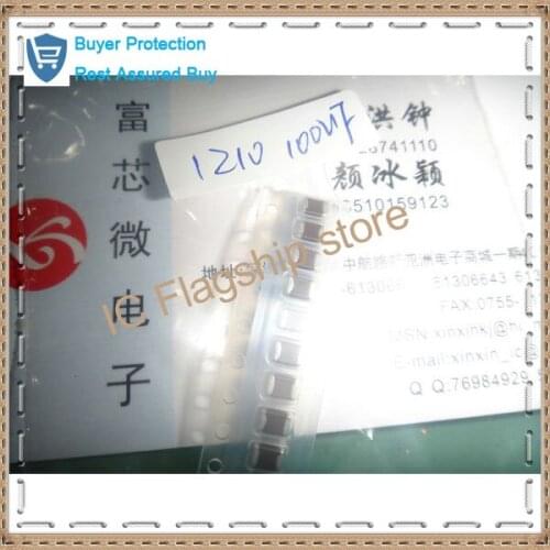 1210 100 uf MLCC capacitor (107 - j) 50 v new original entity shop to spot the double crown