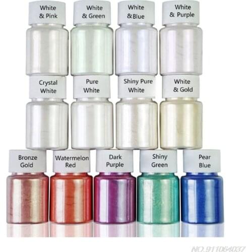 13 Colors Aurora Resin Powder Mica Pearlescent Pigments Kit Colorants Resin Dye Epoxy Resin Color D21 20 Dropshipping