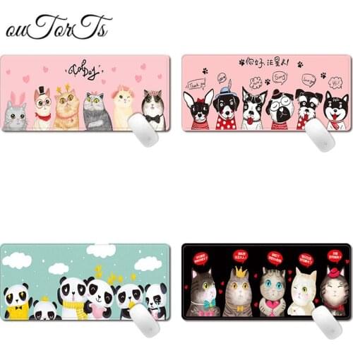 80*30cm Kawaii Mouse Pad Deskpad Cute Mouse Pad Gaming Wrinting Cute Desk Mats for Office Home PC Computer Keyboard Protector