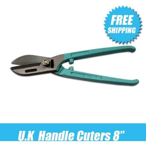 Free Shipping U.K Green Handle Cutters,Jewelry Making Cutters,stainless steel Repair Tools,220mm long,Size 8" goldsmith