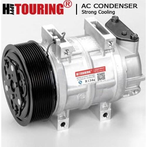 For DKS15CH air conditioning compressor Volvo Truck FL7 FM7 250 290 7.3 D7C250 D7C290 98-01 3980379 92052018 8483931 24V 10pk