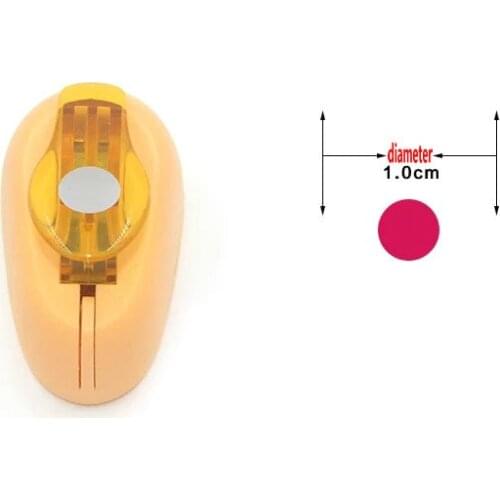 Circle punch 1.0cm diy craft hole puncher for scrapbooking punches eva foam maker Kids scrapbook paper cutter Embossing sharper