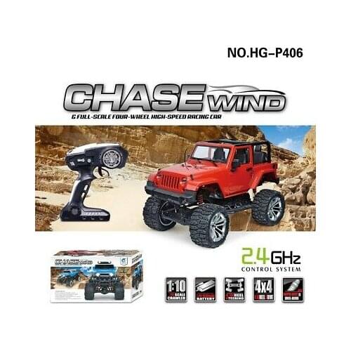 HG 1/10 Scale RC 4WD Drift Racing Model 2.4G Apace Gallop Car Motor Battery RTR P406 TH04709-SMT2