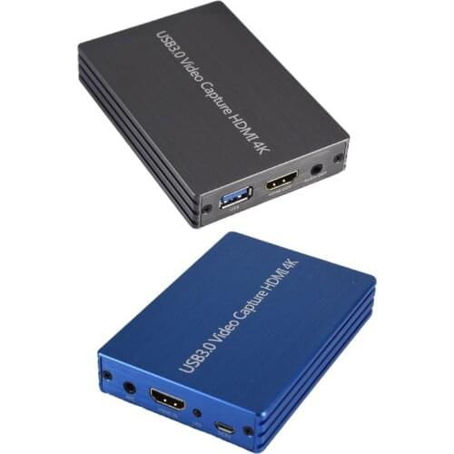 USB3.0 HDMI 4K High Definition Video Capture Card HDMI to USB Video Capture Dongle for Winodws Live Streaming