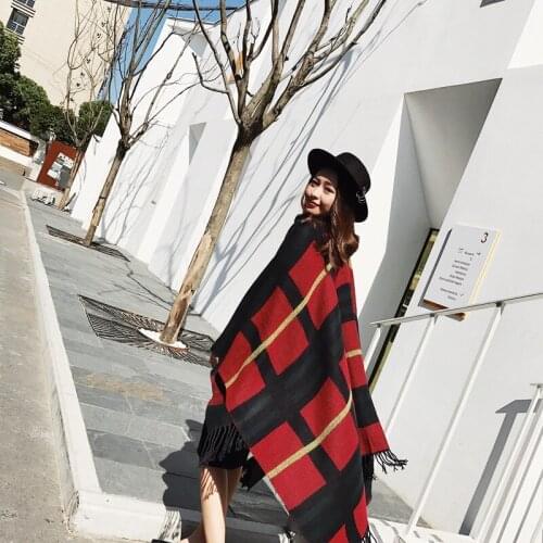 Fashion Womans Scarf 130*150cm Wool Bandana Hijab Winter Warmer Elegant Luxury Womens Blanket Pashminas Shawl Wraps Scarves