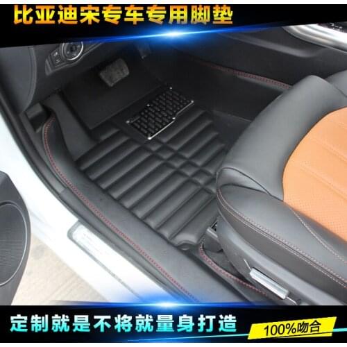 Myfmat custom foot leather car floor mats for KIA Freddy K2 K3 K4 K5 K3S CERATO Carnival VQ Opirus free shipping classy trendy