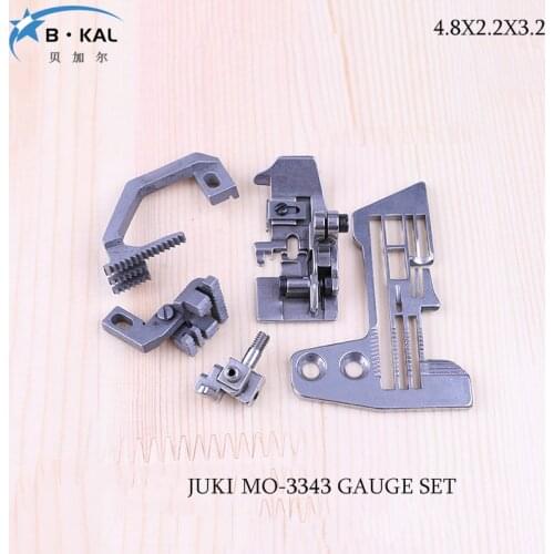 MO-3343 Three needles six lines gauge set overlock sewing machine parts R4612-LOD-EOI/124-78905/124-76506/124-73153/124-65605