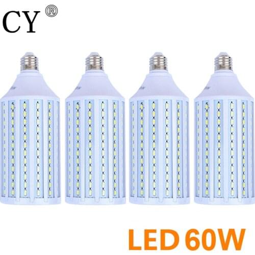 New 4pcs 60W E27 220v Photo Studio Bulb 5730 SMD LED Video Light Corn Lamp Bulb & Tubes Photographic Lighting