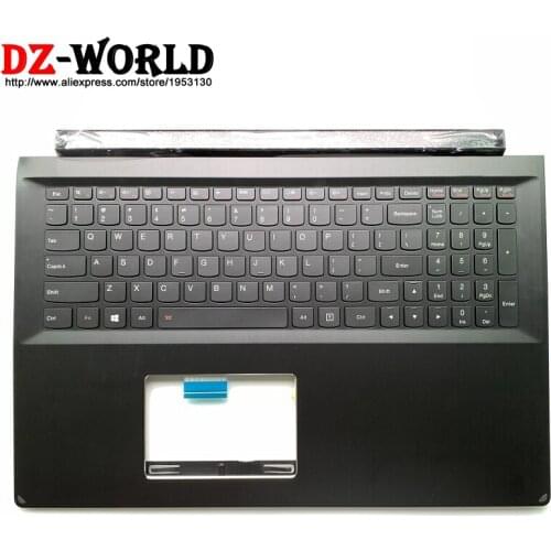 New/orig Palmrest Upper Case With US English Backlit Keyboard for Lenovo Edge 15 Flex 2 pro-15 Laptop C Cover 5CB0G91191