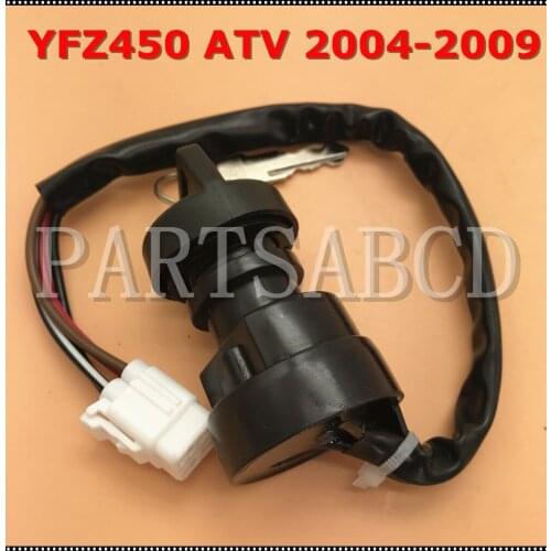 Ignition Key Switch for Yamaha YFZ450 YFZ 450 Quad 2WD 4WD 2004-2009