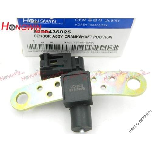 Genuine No.:8200436025 Crankshaft Position Sensor Fits Renault Clio Megane Modus Twingo Kangoo Thalia Dacia Logan 7700101969
