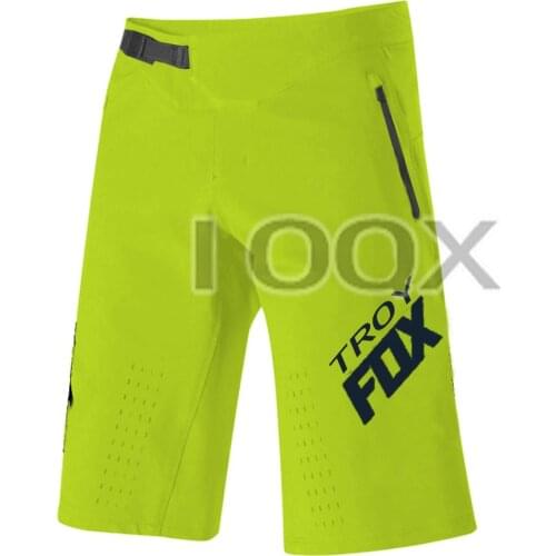 Troy Fox MX Defend DH Downhill Shorts MX MTB BMX Mountain Dirt Bike Motocross Motorcycle Cycling Short Pants