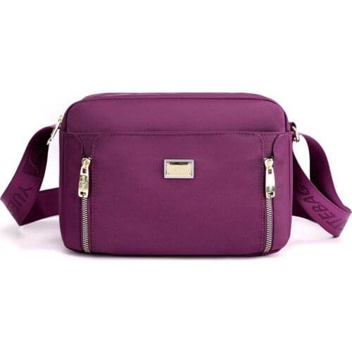 Womens Nylon Shoulder Bags Tote Handbags Female Designer Crossbody Bags Leisure Fashion Ladies Purses