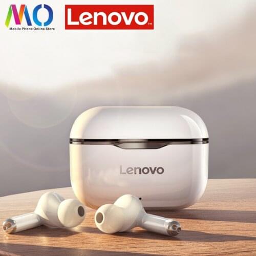Lenovo LP1 TWS Earphone Bluetooth 5.0 Wireless Headset Waterproof Sport Earbud Noise Cancelling Mic Dual Stereo HIFI Bass Touch