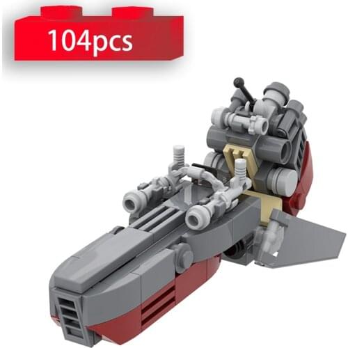 High-Tech Speed Clone Motorcycle Building Blocks Space Flying Shuttle Car Bricks Collection DIY Toys for Children Xmas Gifts