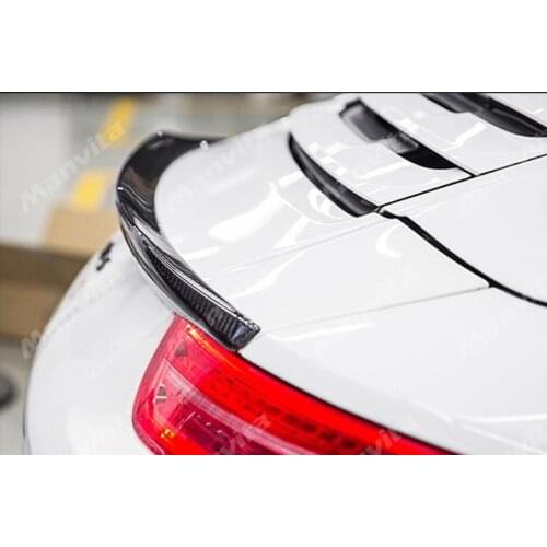 Carbon Fiber Car Rear Wing Trunk Lip Spoilers Fits For Porsche Spoiler 911 2012 2013 2014 2015
