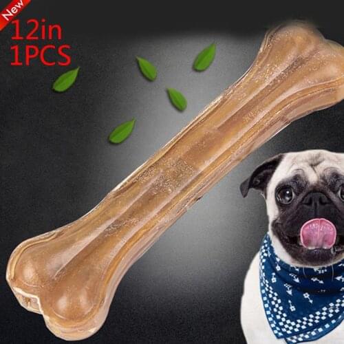 Chews Snack Food Treats Dog Chew Bones For Puppy Pet Supplies Dog Toys Durable Dog Chew toys Natural Cowhide Pressing Bone