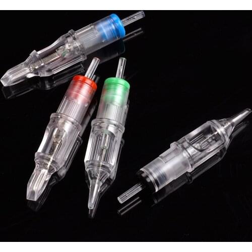 Disposable Cartridge Tattoo Needles RL RS RM M1 Sterilized for Tattoo machine Grip 20 pcs /lot