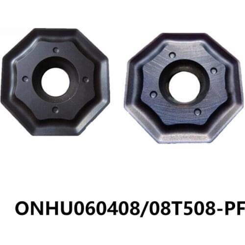 Original ONHU 060408 08T508 ONHU060408-PF ONHU08T508-PF YBG202 YBC302 Carbide Inserts Lathe Cutting Turning Tools Cutter