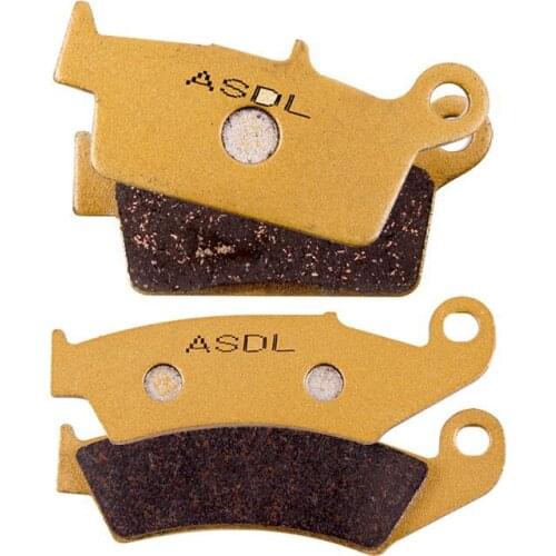 Motorcycle Front & Rear Brake Pads For Honda AX-1 250 NX250 1989-1994 CRM250 CRM250R 1989 1990 XLR250R XLR250 Baja MK2 (MD22)