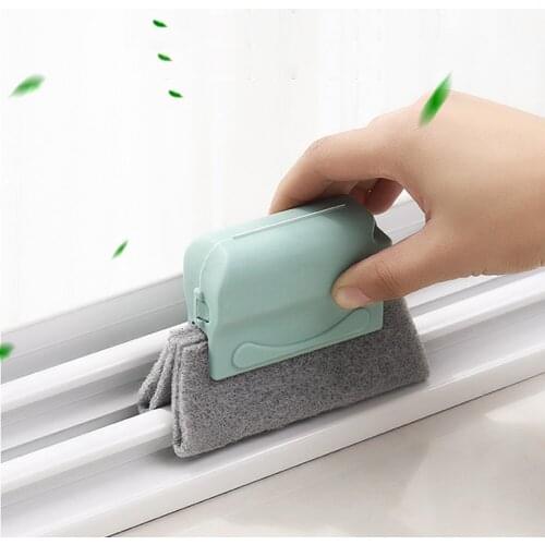 Household Gap Corner Cleaner Brush for Door Keyboard Groove Cranny Dust Window Cleaning Tool Door Groove Gap Cleaner
