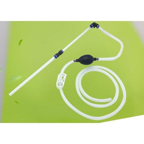 Syphon Fish Tank Water Exchanger Changer Siphon Long Suction Pipe Toilet Water Wind Free MINI Nano Aquarium Plant