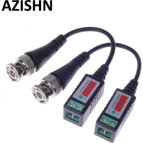 Twisted BNC CCTV Video Balun passive Transceivers UTP Balun BNC Cat5 CCTV UTP Video Balun up to 3000ft Range