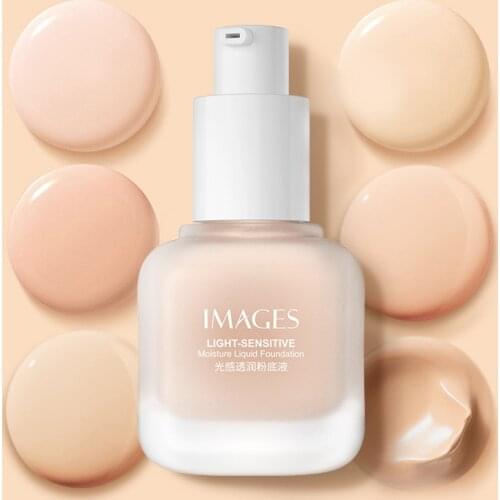 IMAGES Light and translucent liquid foundation oil control concealer makeup refreshing moisturizing BB cream makeup