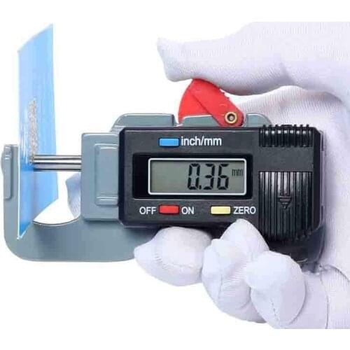 Precise Digital Thickness Gauge Meter Tester Micrometer 0-12.7MM 0.01MM digital thickness gauge thickness gauge