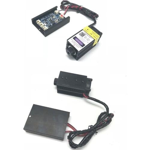 12V point laser blue violet light 500mW adjustable focus 405nm DIY engraving machine dedicated ttl/pwm driver