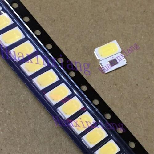 200PCS/Lot SMD LED 5730 3V Cold white 0.5W 5630 For TV Backlight Beads