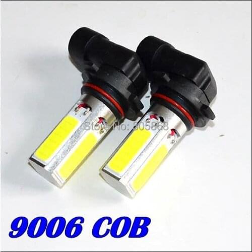 2X 9005 9006 led 20W COB Chip High Power Car LED SMD Fog Light Super Bright Bulb light White fog lamp