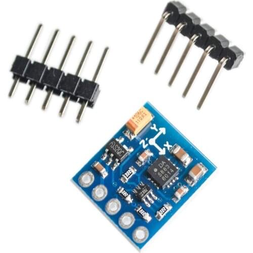 1PCS GY-271 HMC5883L 3V-5V Three 3 Triple Axis Magnetic Field Compass Magnetometer Sensor Module For Arduino IIC Board Module