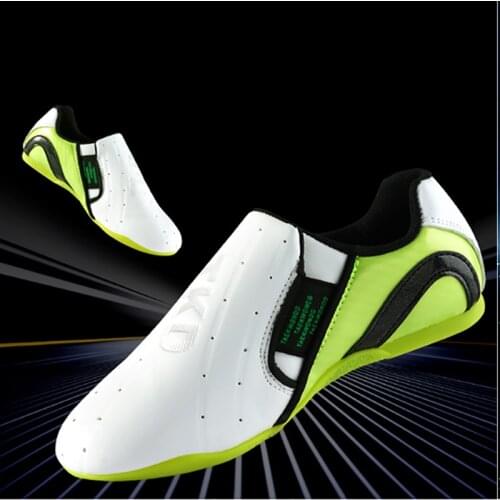 White Taekwondo Shoes Mens High-quality Breathable Kung Fu Shoes Wushu Taichi Karate Martial Arts Wrestling Fighting Sneakers