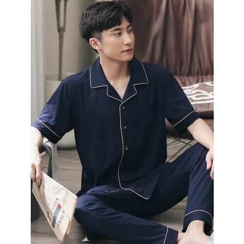 Летние мужские пижамы ChuQu China At AliExpress