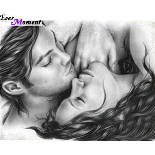 Home decorative needlework Love each other lover 3D DIY diamond embroidery painting square rhinestone diamond mosaic Gift ASF420